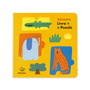 Livro-Puzzle - Savana