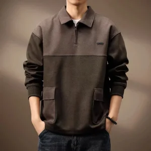 Camisa Polo Masculina Casual Outono